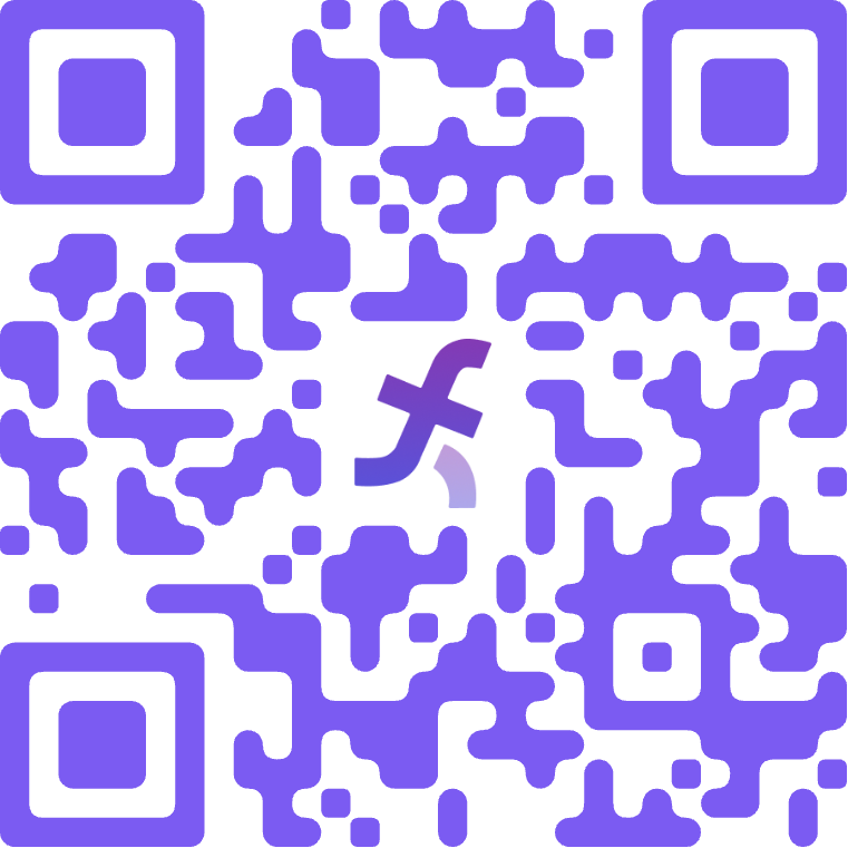QR code to download Flexin